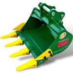 18″ Digging Bucket for 1 – 2 Tons Mini Excavators. 30mm Pins