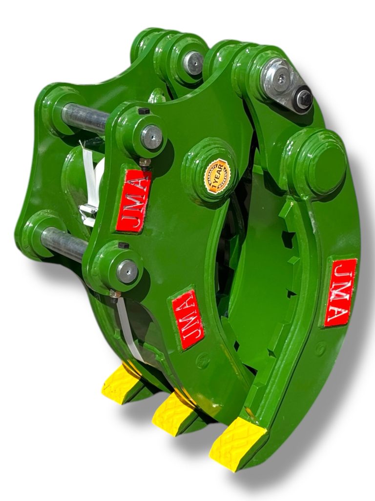 24” Mechanical Grapple For 7 – 10 Tons Excavators. 50mm Pins