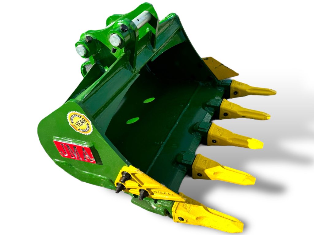 24″ Digging Bucket for 1 – 2 Tons Mini Excavators. 30mm Pins
