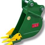 8″ Trenching Bucket for 4 – 6.5 Tons Mini Excavators. 45mm Pins