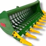 Wain Roy 3-Ton Style 48″ Mini Excavator Skeleton Bucket with Teeth
