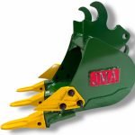 Kubota U17 12″ Mini Excavator Trenching Bucket