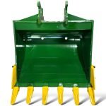 30″ Digging Bucket John Deere Wedge Lock Coupler Style for 4 – 8.5 Tons Mini Excavators