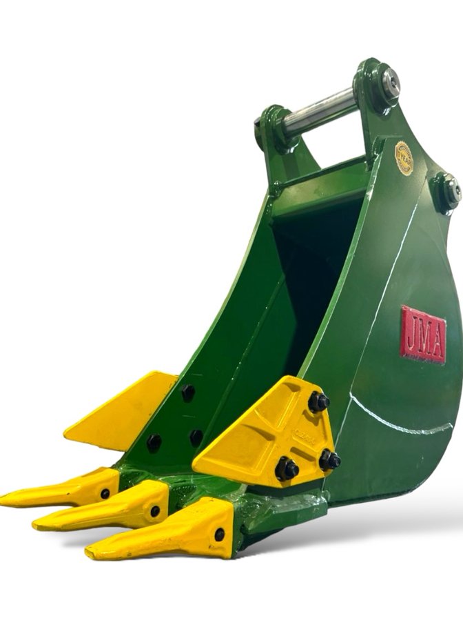8″ Trenching Bucket for 7 – 10 Tons Excavators. 50mm Pins