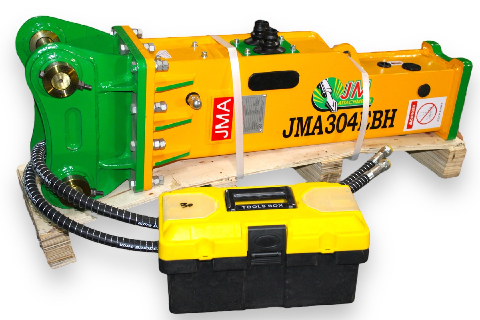 611 Joules Hydraulic Hammer For 2.5 – 4.5 Tons Mini Excavators and Backhoe Loaders. 40mm Pins