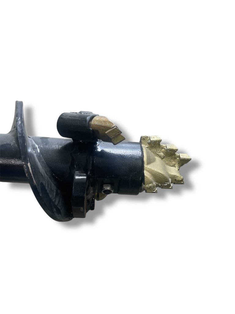 6″ Heavy Duty Rock Auger Bit with 3″ Round