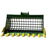 Bobcat E50 48″ Mini Excavator Skeleton Bucket with Teeth