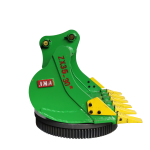 30″ Digging Bucket for 4.5 – 6.5 Tons Mini Excavators. 45mm Pins