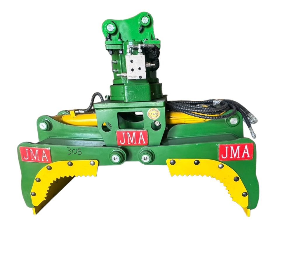 Cat 305 23″ Excavator Rotating Hydraulic Grapple