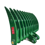 70″ Brush Rake for 10 – 15 Tons Excavators. 65mm Pins