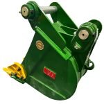 12″ Trenching Bucket for Backhoe Loaders. 55mm | 50mm Pins