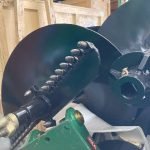 36″ Heavy Duty Rock Auger Bit with 2″ Hex