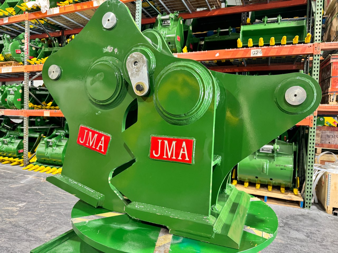 John Deere 210 Excavator Concrete Pulverizer