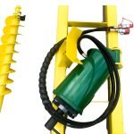 Auger Drive Bundle Includes 6″, 12″, 14″ Sand Bits for Skid Steers