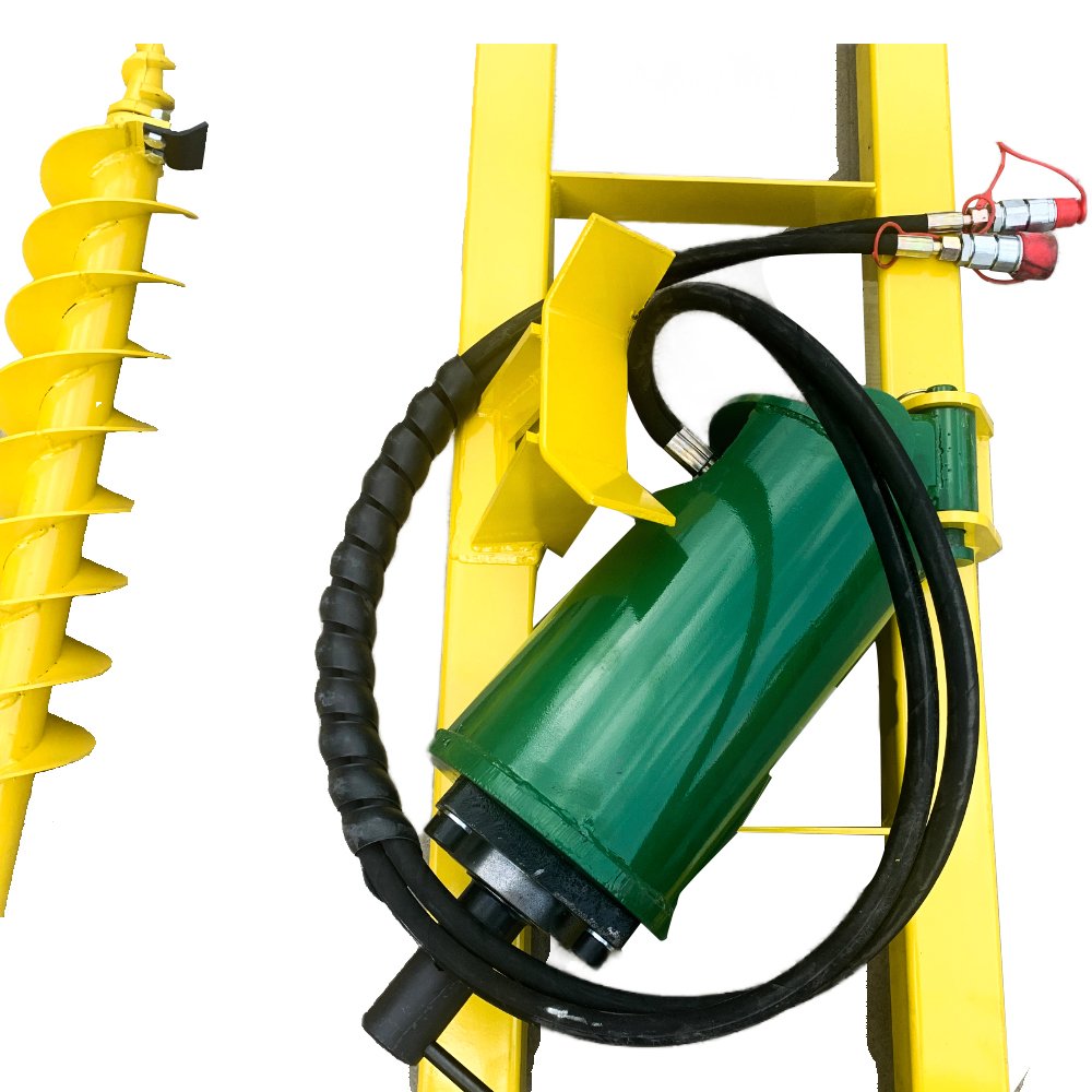 Auger Drive Bundle Includes 6″, 12″, 14″ Sand Bits for Skid Steers