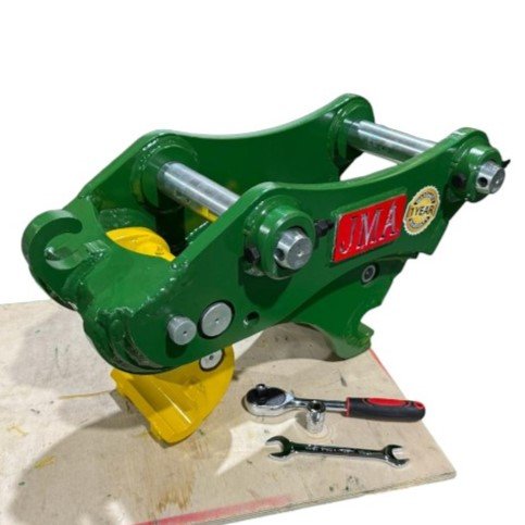 Manual Quick Coupler for Backhoe Loaders. 45mm Pins