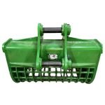 48″ Severe Duty Skeleton Bucket with Teeth for 15 – 19 Tons Excavators. 70mm Pins