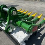 64″ Root Rake for 23 – 36 Tons Excavators. 90mm Pins
