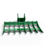 Kubota U45 / KX040 48″ Mini Excavator Brush Rake