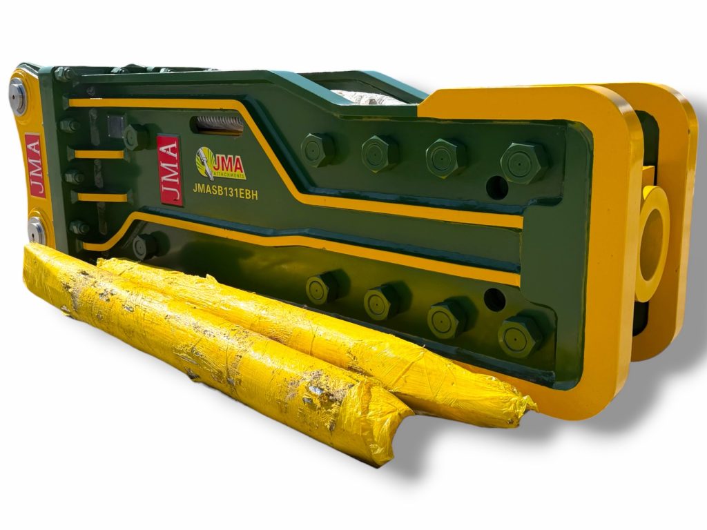 13,558 Joules Hydraulic Hammer for 33 – 55 Tons Excavators.