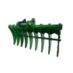 35″ Brush Rake for 1 – 2 tons Mini Excavators. 30mm Pins