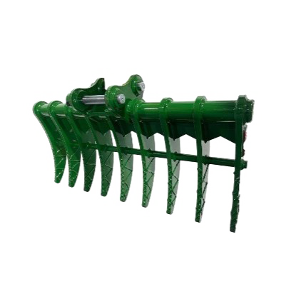 35″ Brush Rake for 1 – 2 tons Mini Excavators. 30mm Pins