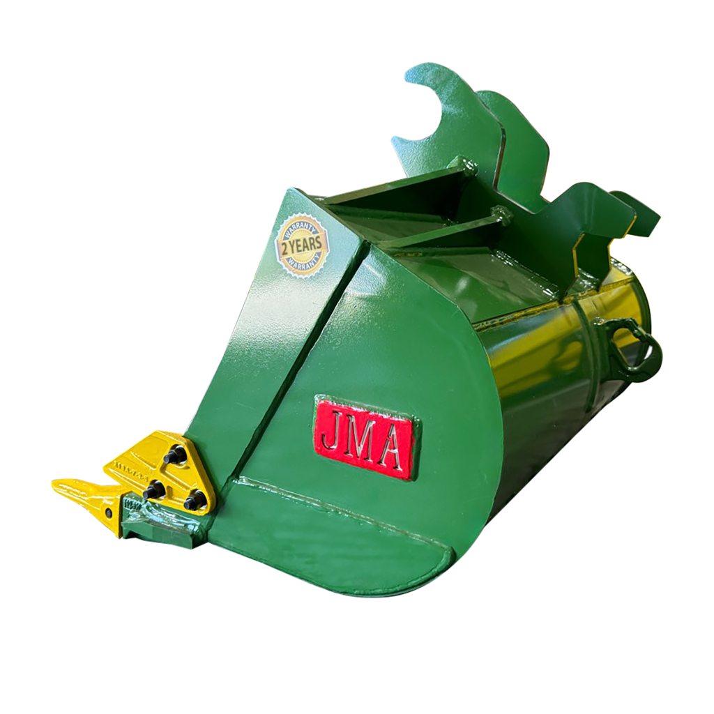 36″ Digging Bucket John Deere Wedge Lock Coupler Style for 2.6 – 3.7 Tons
