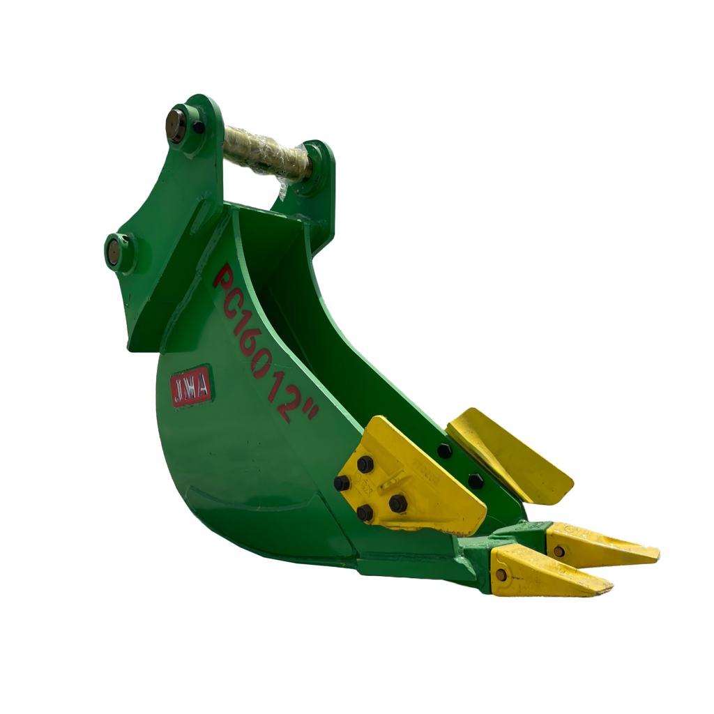 12″ Heavy Duty Digging Bucket for 15 – 19 Tons Excavators. 70mm Pins