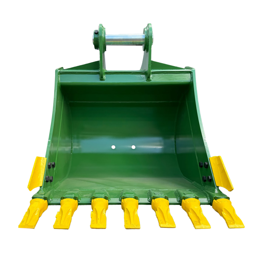 42″ Heavy Duty Digging Bucket for 10 – 15 Tons Excavators.  65mm Pins