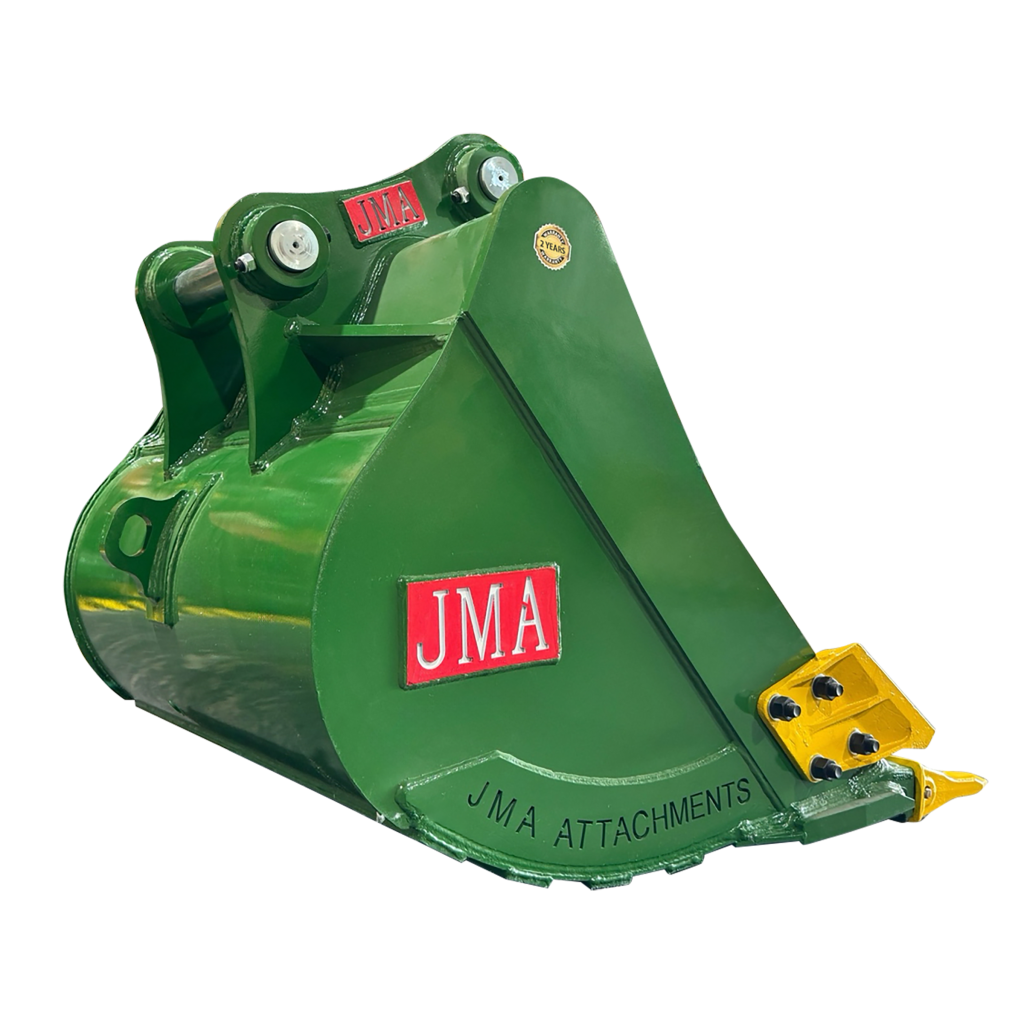 48″ Heavy Duty Digging Bucket for 19 – 25 Tons Excavators. 80mm Pins