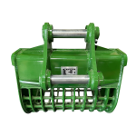42″ Severe Duty Skeleton Bucket with Teeth for 16 – 25 Tons Excavators. 80mm Pins