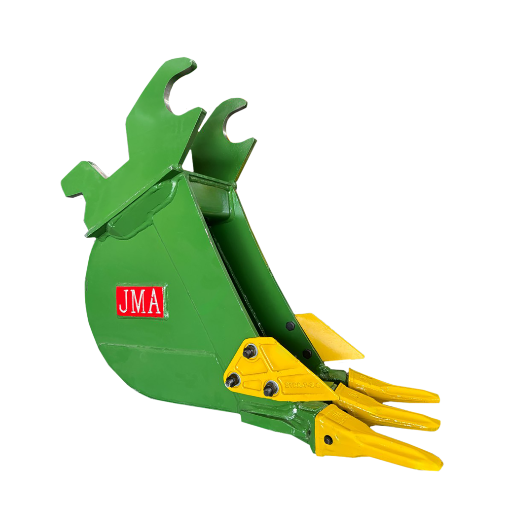 8″ Trenching Bucket John Deere Wedge Lock Coupler Style for 2.6 – 3.7 Tons