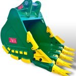 48″ Severe Duty Bucket for 33 – 55 Tons Excavators. 100mm | 90mm Pins