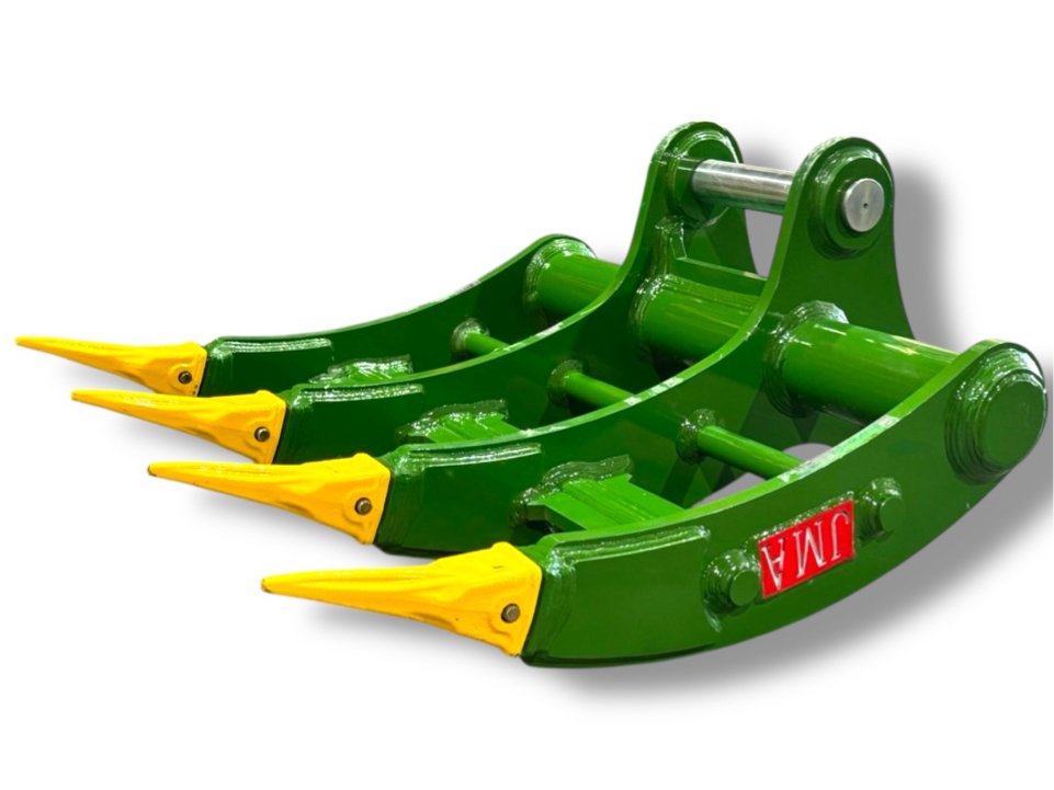 48″ Root Rake for 16 – 25 Tons Excavators. 80mm Pins