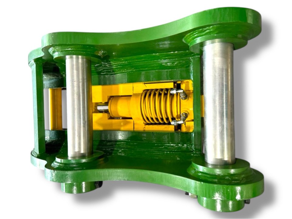Variable Dual Lock Hydraulic Quick Coupler for 29 – 48 Tons Excavators. 100mm Pins