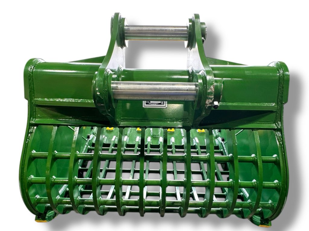 66″ Severe Duty Skeleton Bucket with Teeth for 33 – 55 Tons Excavators. 100mm | 90 mm Pins