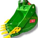 36″ Heavy Duty Digging Bucket for 16 – 25 Tons Excavators. 80mm Pins