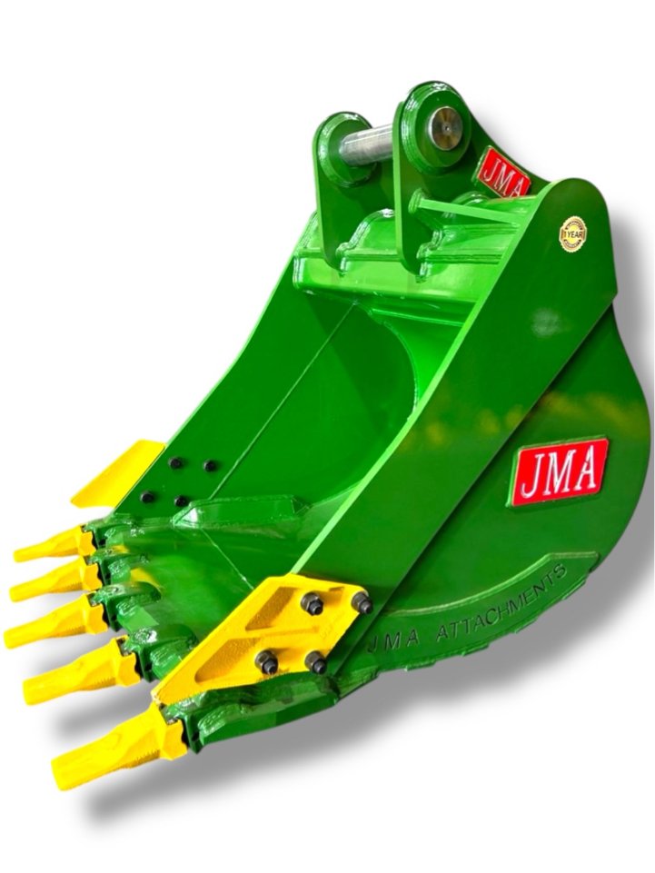 36″ Heavy Duty Digging Bucket for 16 – 25 Tons Excavators. 80mm Pins