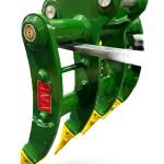 40″ Root Rake for 10 – 15 Tons Excavators. 65mm Pins