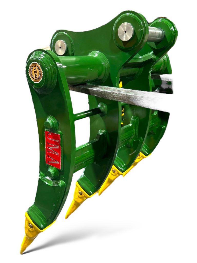 40″ Root Rake for 10 – 15 Tons Excavators. 65mm Pins