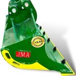 24″ Ditching Bucket for 0.5 – 1.5 Tons Mini Excavators. 25mm Pins