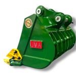 24″ Skeleton Bucket with Teeth For 3 – 4.5 Tons Mini Excavators. 40mm Pin