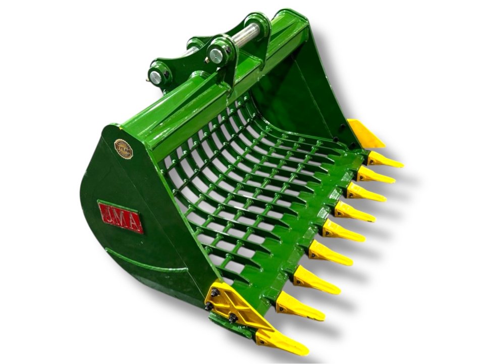 48″ Skeleton Bucket with Teeth for 7 – 10 Tons Excavators. 50mm Pins