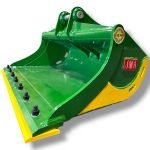 48″ Ditching Bucket for 3 – 4.5 Tons Mini Excavators. 38mm Pins