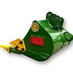24″ Digging Bucket for 0.5 – 1.5 Tons Mini Excavators. 25mm Pins