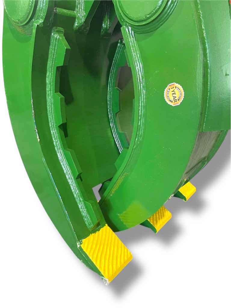 37” Mechanical Grapple For 16 – 25 Tons Excavators. 80mm Pins