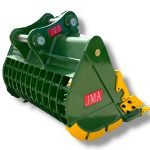 66″ Severe Duty Skeleton Bucket with Teeth for 23 – 36 Tons Excavators. 90mm Pins