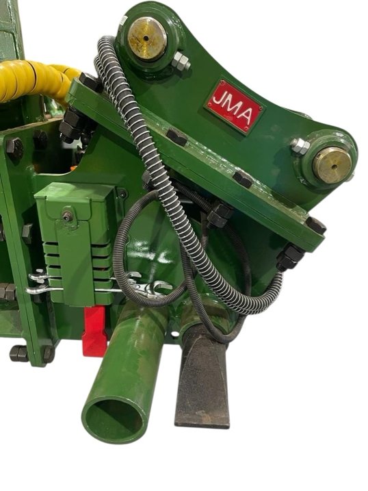 1,000 Joules Post Driver Hammer for 7 – 10 Tons Excavators with 50mm pins & Skid Steers