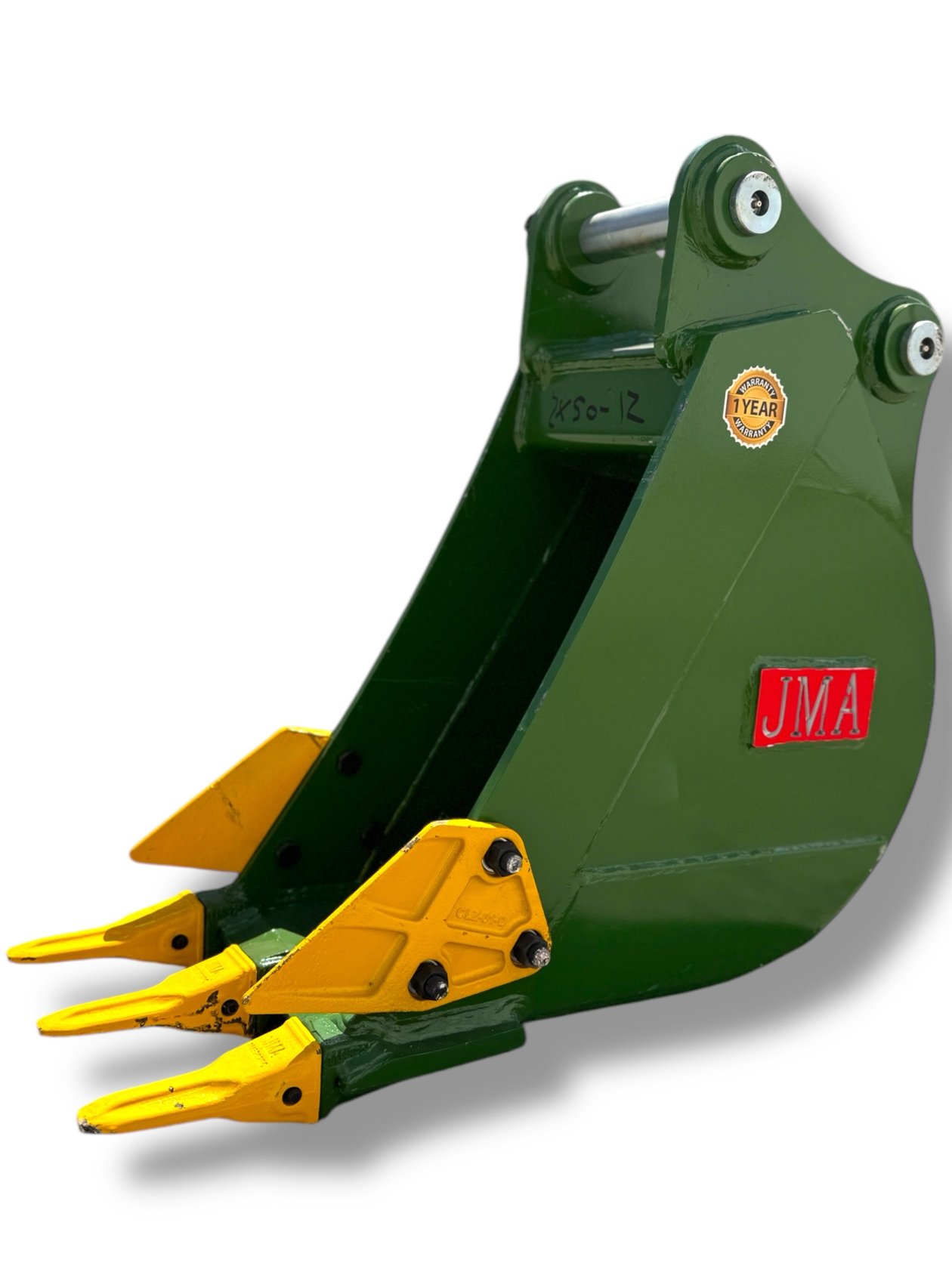 12″ Trenching Bucket for 4 – 6.5 Tons Mini Excavators. 45mm Pins