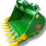 36″ Digging Bucket for Backhoe Loaders. 55mm | 50mm Pins